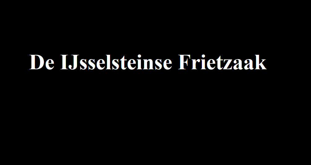 De IJsselsteinse Frietzaak